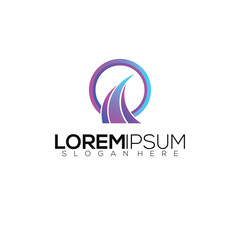 full color vector genius logo