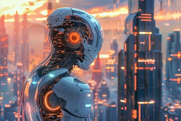 futuristic illustration