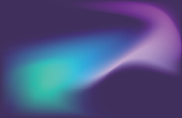 Naklejka premium Gradient abstract backgrounds of northern lights. aurora borealis sky. soft tender purple, green, pink and blue gradients for app, web design, webpages, banners, greeting cards. vector design.