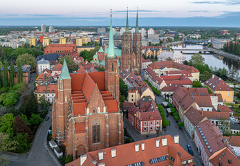 Ujęcia miasta z perspektywy drona
