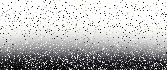 Obraz premium Abstract Black and White Dot Pattern