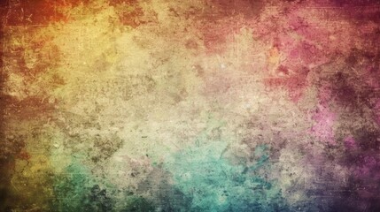 Abstract colorful grunge texture background with vibrant hues