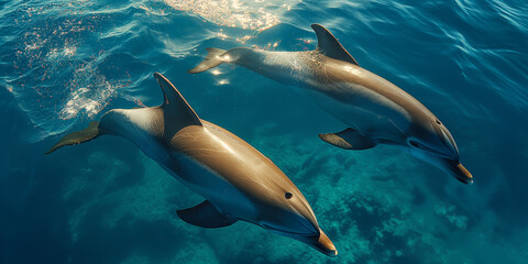 Obraz premium Delfine