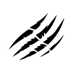 Animal Claw scratches clipart