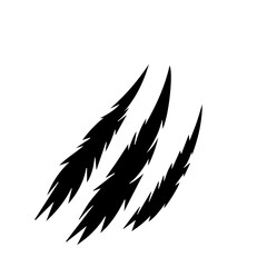 Animal Claw scratches clipart
