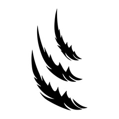 Animal Claw scratches clipart