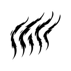Animal Claw scratches clipart