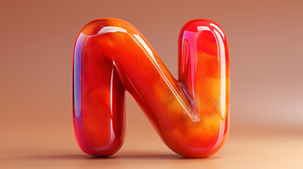 3D speech bubble with "N" text on solid blue background.