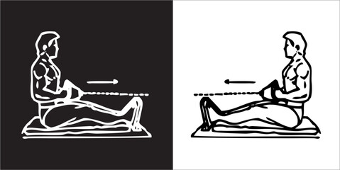  IIlustration Vector graphics of Workout Routine icon