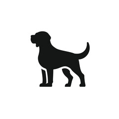 Dog icon vector. EPS 10 editable vector
