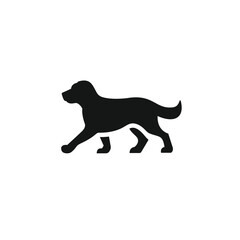 Dog icon vector. EPS 10 editable vector