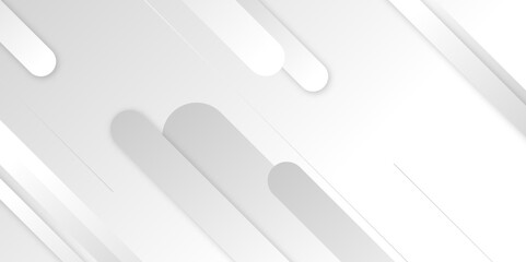 Abstract geometric pattern white and grey background. Geometric shape seamless architecture geometry abstract triangle background vector illustration. Decorative web layout or poster, banner.	