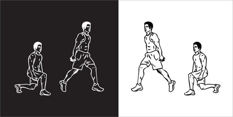  IIlustration Vector graphics of Workout Routine icon