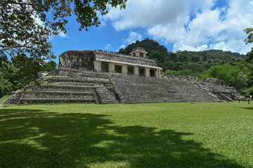 Mayan pyramid in Chiapas