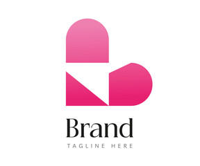 Heart logo icon design template elements. Usable for Branding and Business Logos.
