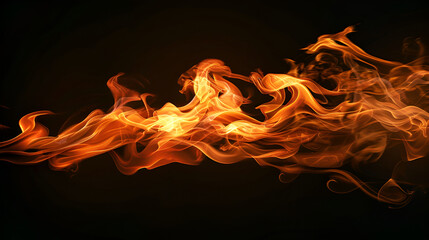 Fototapeta premium fire background. Illustration Generative AI Fire flame texture. Blaze flames background for banner. Burning concept 