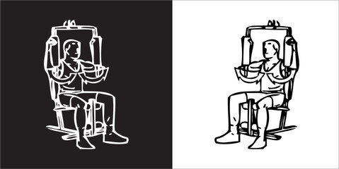  IIlustration Vector graphics of Workout Routine icon