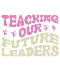 Retro, Teacher Craft Design. T-shirt Design. Illustration