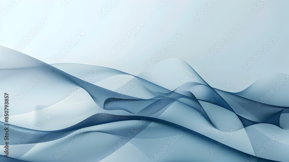 Poster mesmerizing fluid gradient abstract wave design