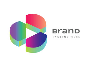 Triangle logo icon design template elements. Usable for Branding, Business and Technology Logos.
