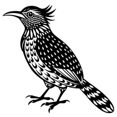 solid-silhouette-cactus-wren-animal-vector