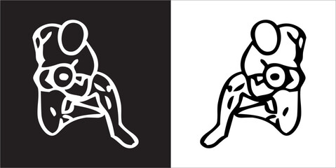  IIlustration Vector graphics of Workout Routine icon