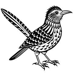 solid-silhouette-cactus-wren-animal-vector