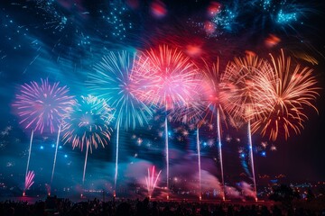 Nighttime Fireworks Extravaganza