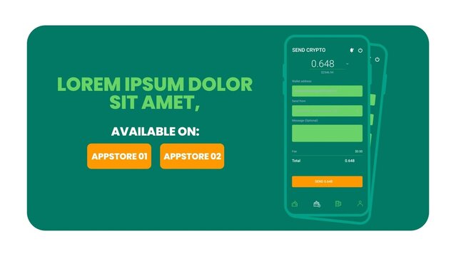 Mobile Phone Universal Tech & Finance Application Promo	