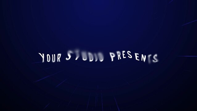 Blurry Mysterious Cinematic Particles Title Text Intro Opener