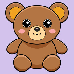 teddy-bear vector design 