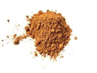 Portion of cocoa fiber for better diet.