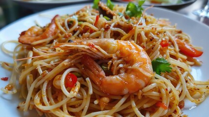 Feline perched on a tree in a fall park