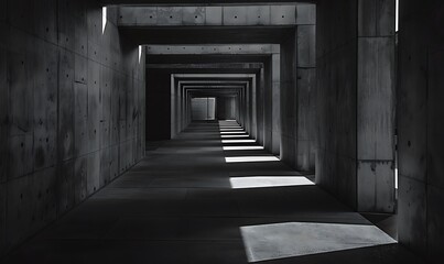 Midnight Mastery Tools Embracing Concrete Silence