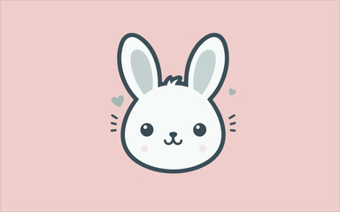 Rabbit Cute Face 