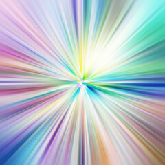Fototapeta premium Colorful zoom motion effect. Abstract background. Color lines. Colored texture backdrop and banner. Multi color gradient pattern and textured wallpaper.