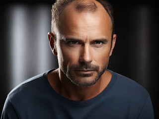 Obraz premium Receding Hairline 