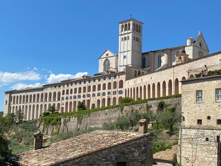 Obraz premium Umbria - Assisi (basilica di San Francesco di Assisi)