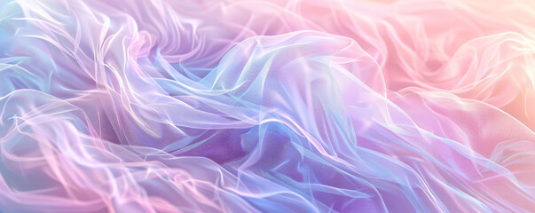 Obraz premium Abstract background with delicate, lace-like patterns in soft pastels.