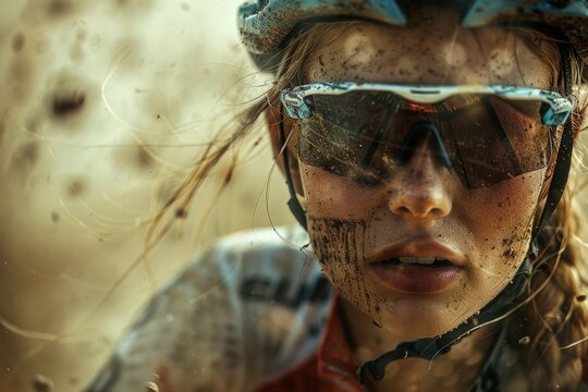 Muddy Cyclists Determination