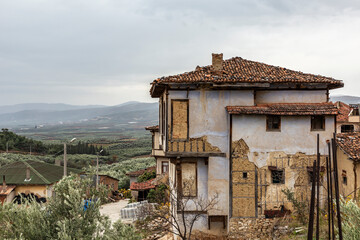 Adobe houses of cultural value in the villages of Bursa Iznik