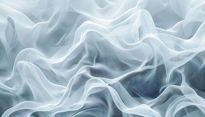 Obraz premium Abstract white line wave background