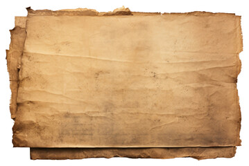 PNG Stack of paper backgrounds stained old.