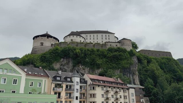 old castle in the mountains, Kufstein, Austria