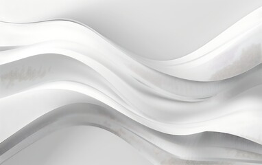 Obraz premium Abstract white line wave background