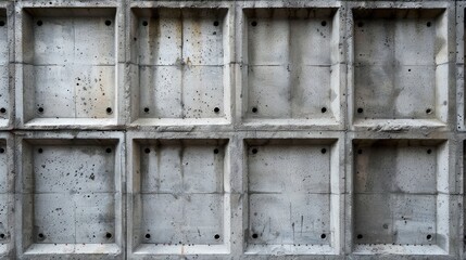 Industrial Concrete Grid Pattern Background