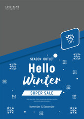 Winter Sale Poster  Templates