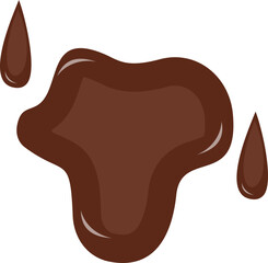 Chocolate Dripping Illustration