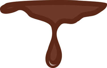 Chocolate Dripping Illustration