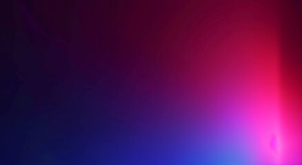 Fototapeta premium Elegant Abstract Gradient Background in Blue and Purple with Red Light Accent and Copy Space. Ideal for Presentations and Branding.